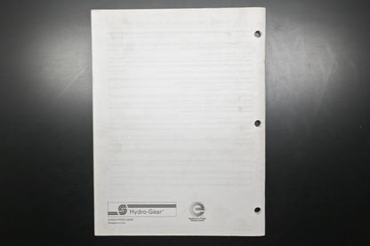 Hydro-Gear BLN-52178 04 GT Series -1500/-1700 Transaxle Repair Manual