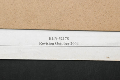 Hydro-Gear BLN-52178 04 GT Series -1500/-1700 Transaxle Repair Manual