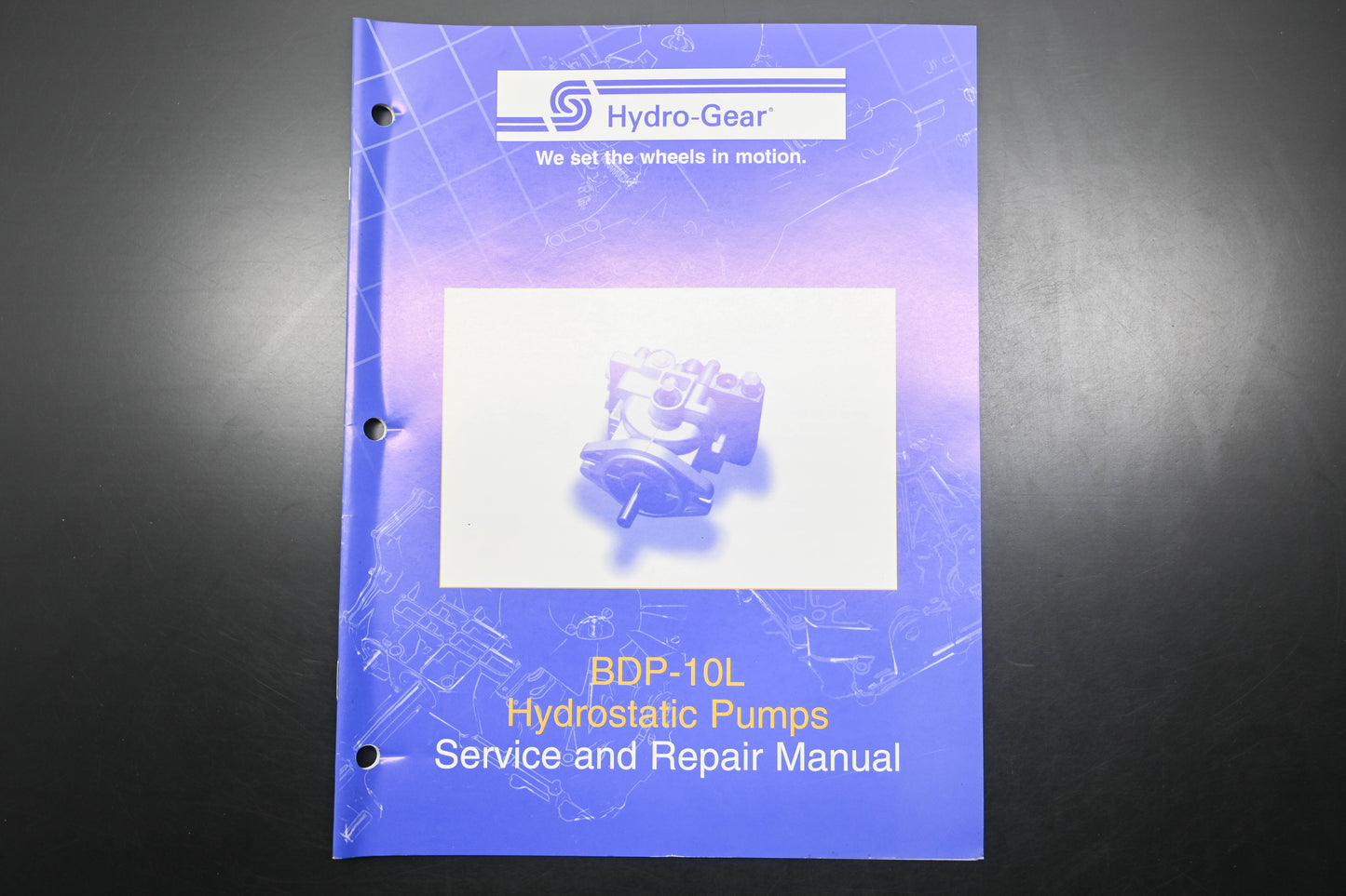 Hydro-Gear BLN-50231 99 BDP-10L Hydrostatic Pumps Shop Manual