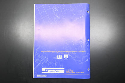 Hydro-Gear BLN-50308 99 210-2510L Drive Axle Shop Manual