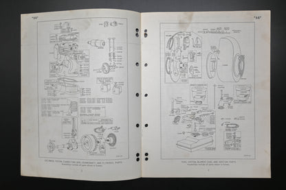 OEM Briggs & Stratton MS-3637-61 5S Model Illustrated Parts List