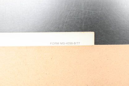 OEM Briggs & Stratton MS-4258-9/77 60300-60499 61300-61499 Parts List