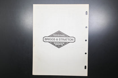 OEM Briggs & Stratton MS-4271-2/79 80200-80299 81200-81299 Parts List