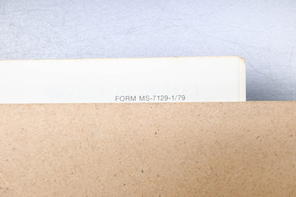 OEM Briggs & Stratton MS-7129-1/79 131920-131999 Parts List