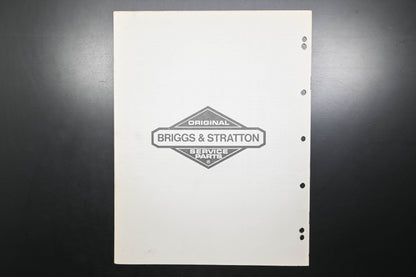 OEM Briggs & Stratton MS-6677-11/78 111900-111999 Parts List