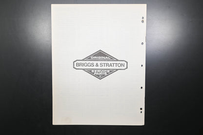 OEM Briggs & Stratton MS-7115-1/79 131400-131499 Parts List