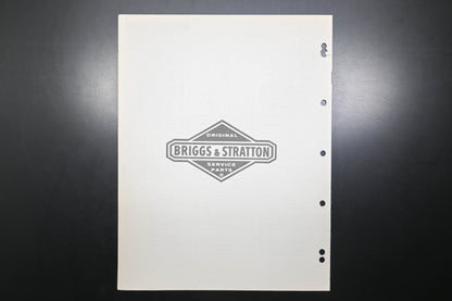 OEM Briggs & Stratton MS-4889-50 82900-82997 Parts List