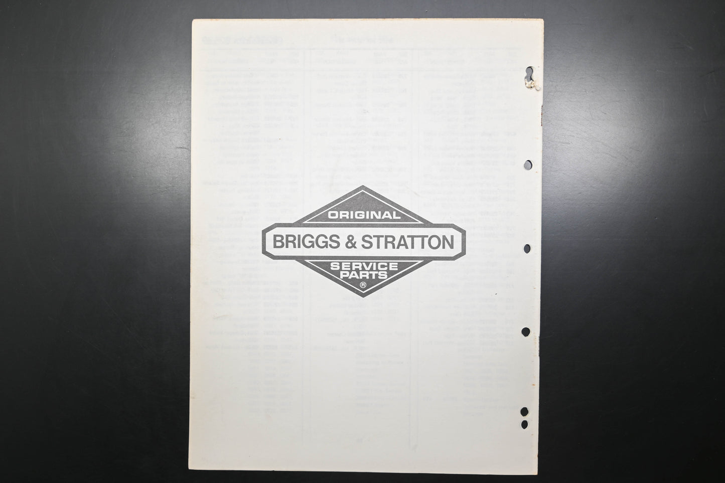 OEM Briggs & Stratton MS-5422-1/79 92500-92599 Parts List