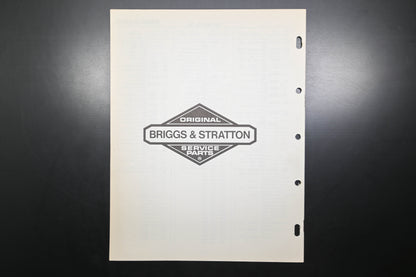 OEM Briggs & Stratton MS-5423-2/79 92900-92999 Parts List