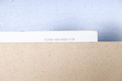 OEM Briggs & Stratton MS-4430-1/79 100200-100299 Parts List