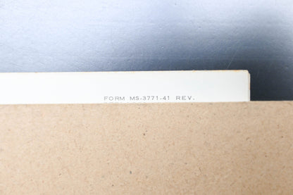 OEM Briggs & Stratton MS-3771-41 Model Series 8F 8P 8R Parts List