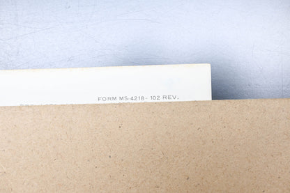 OEM Briggs & Stratton MS-4218-102 Model Series 9 9B 9F 9R Parts List