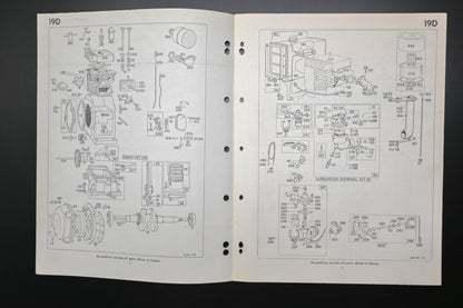 OEM Briggs & Stratton MS-4073-53 Model Series 19D Parts List