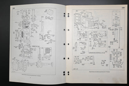 OEM Briggs & Stratton MS-4705-2/79 Model Series 23D Parts List