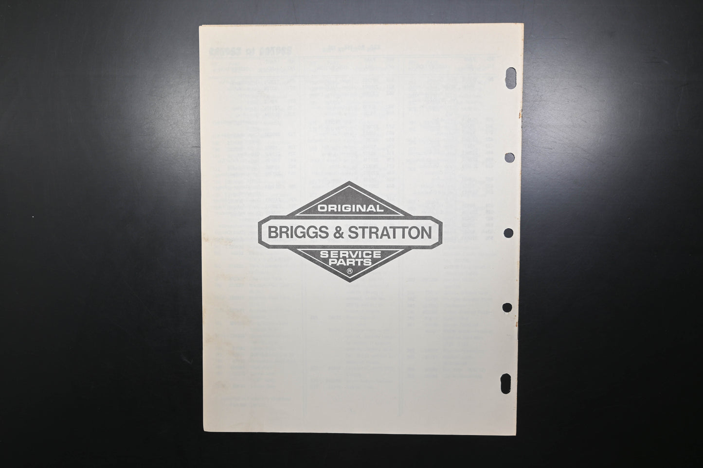 OEM Briggs & Stratton MS-7075-11/78 220700-220799 Parts List