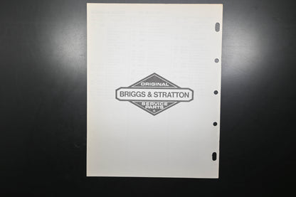 OEM Briggs & Stratton MS-6928-3/79 252400-252499 Parts List