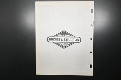 OEM Briggs & Stratton MS-6796-2/79 253400-253499 Parts List