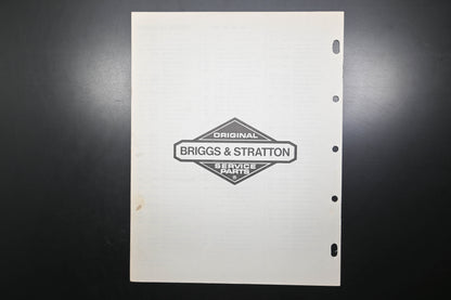 OEM Briggs & Stratton MS-6192-5/78 302400-302499 Parts List