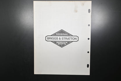 OEM Briggs & Stratton MS-6179-12/78 326400-326499 Parts List