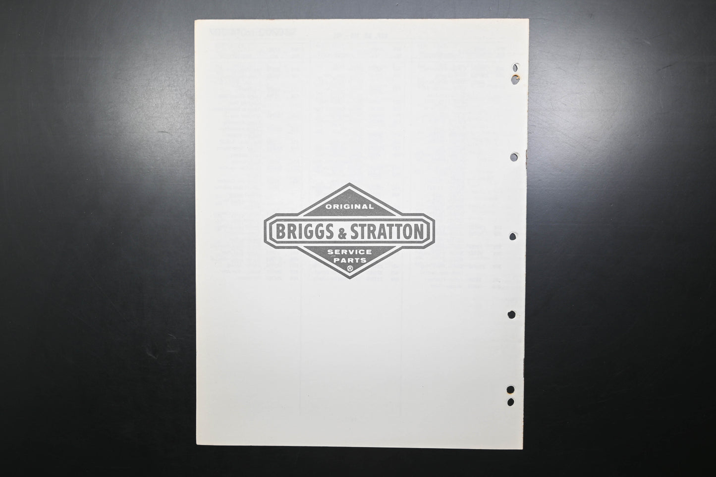 OEM Briggs & Stratton MS-4799-80 140700-141707 Parts List