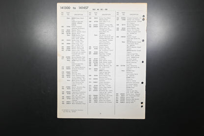 OEM Briggs & Stratton MS-4805-78 141300-141457 Parts List