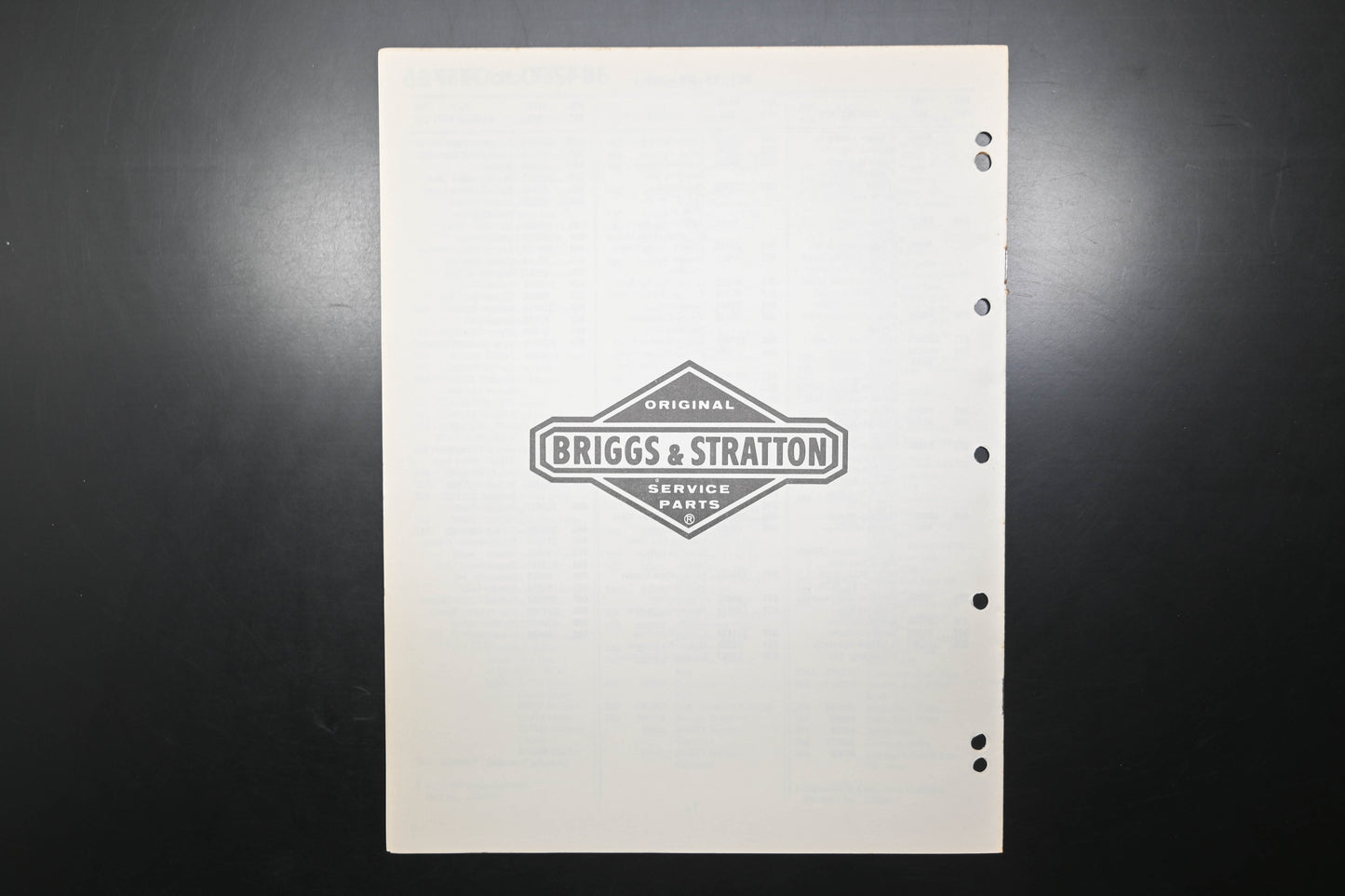 OEM Briggs & Stratton MS-5472-28 144700-145706 Parts List