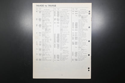 OEM Briggs & Stratton MS-5849-52 146400-146468 Parts List
