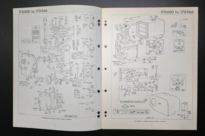 OEM Briggs & Stratton MS-5577-56 170400-170466 Parts List