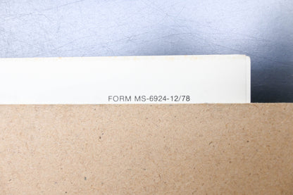 OEM Briggs & Stratton MS-6924-12/78 170700-170799 Parts List