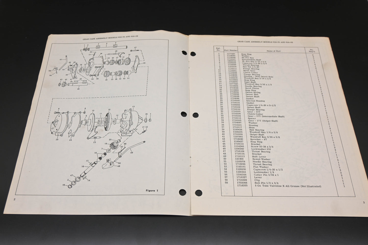 Bolens P-551967 Lawn Keeper Model 914-01 914-02 Parts Catalog