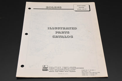 Bolens P-551489-2 Estate Keeper Model 930-01 Parts Catalog