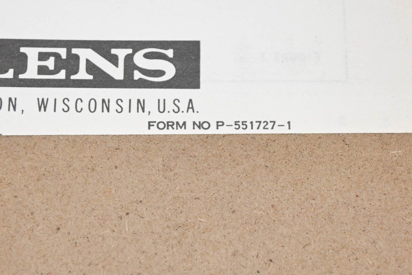 Bolens P-551727-1 Estate Keeper Model 931-01 Parts Catalog