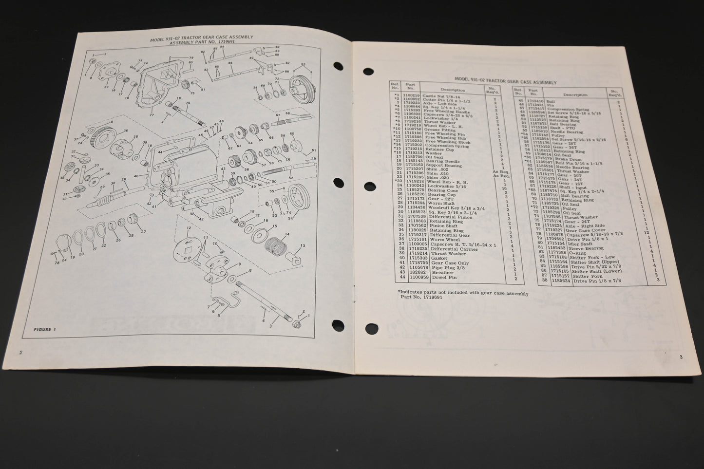 Bolens P-551901 Estate Keeper Model 931-02 Parts Catalog