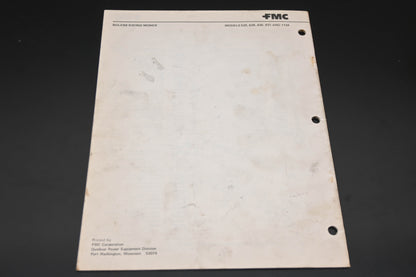 Bolens P553278-2 80 Riding Mower Models 528 628 830 831 1134 Parts List