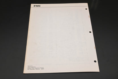 Bolens P552725-2 77 Riding Mower Models 828 829 Parts List