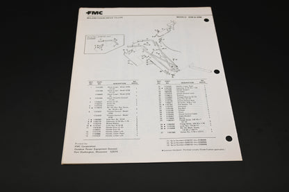 Bolens P552987-1 78 Chain Drive Tiller Models 2230 2250 Parts List