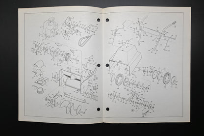 Bolens P-551643-1 Arctic 40 Sno-Caster Model 535-01 Parts Catalog