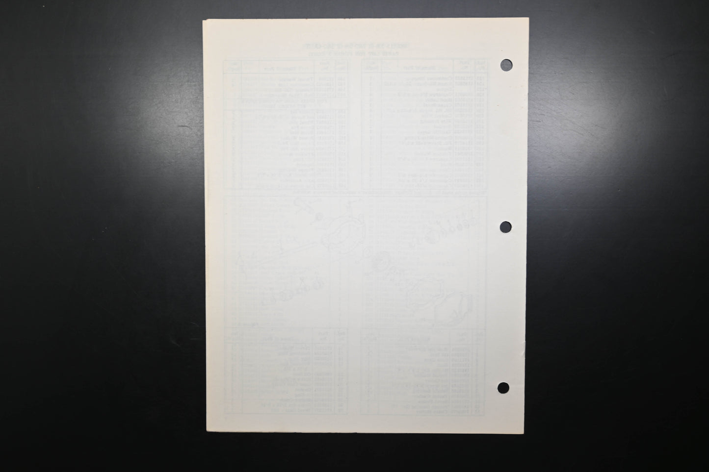 Bolens P-551465-1 Arctic 60 Sno-Caster Models 536-01 & -02 Parts Catalog