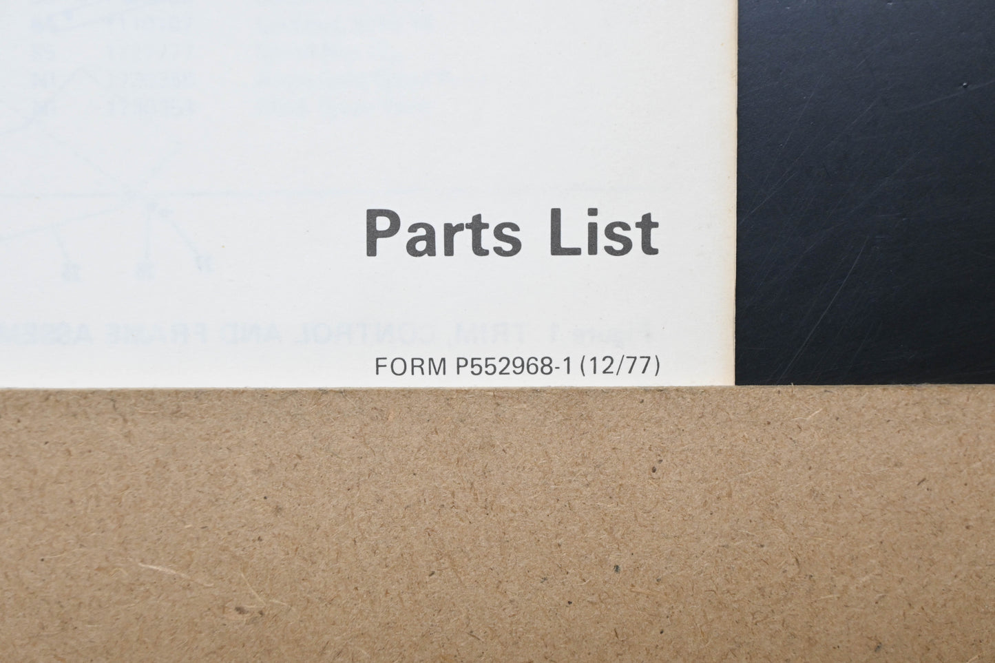 Bolens P552968 77 Snow Thrower Model 826 Parts List