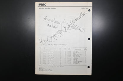 Bolens P553275-1 79 Snow Thrower Model 1032 Parts List