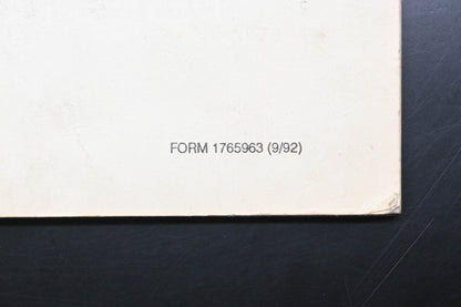 Bolens 1765963, 176-5963 Suburban Tractor Service & Repair Manual