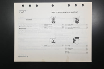 OEM Honda 148830E4 G200 Engine Parts Catalog
