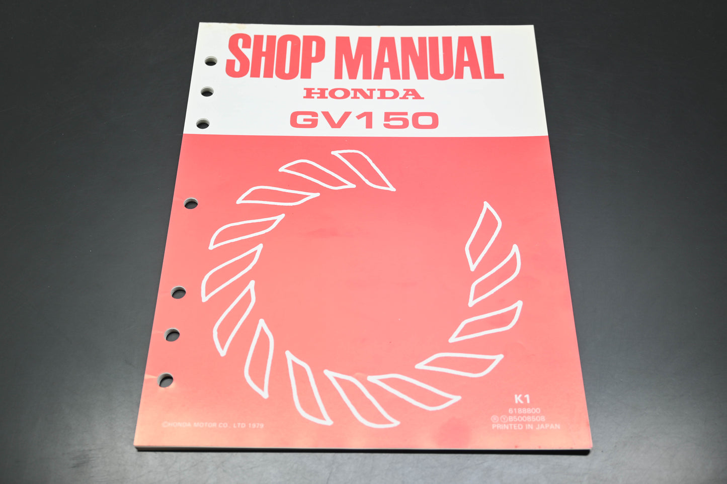 OEM Honda 6188800 GV150 Engine Shop Repair Manual