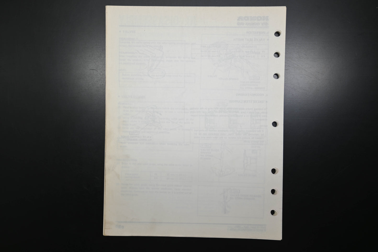 OEM Honda 6189102 GV400 Engine Shop Repair Manual
