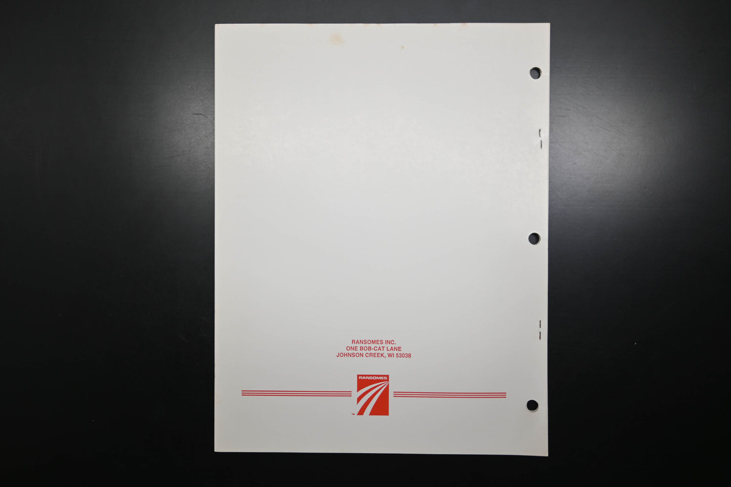 Bob-Cat 38489B Versadeck Mid-Size Mower Parts Manual