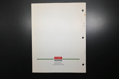 Bob-Cat 188051 XT2000 Lynx Model Mower Parts Manual