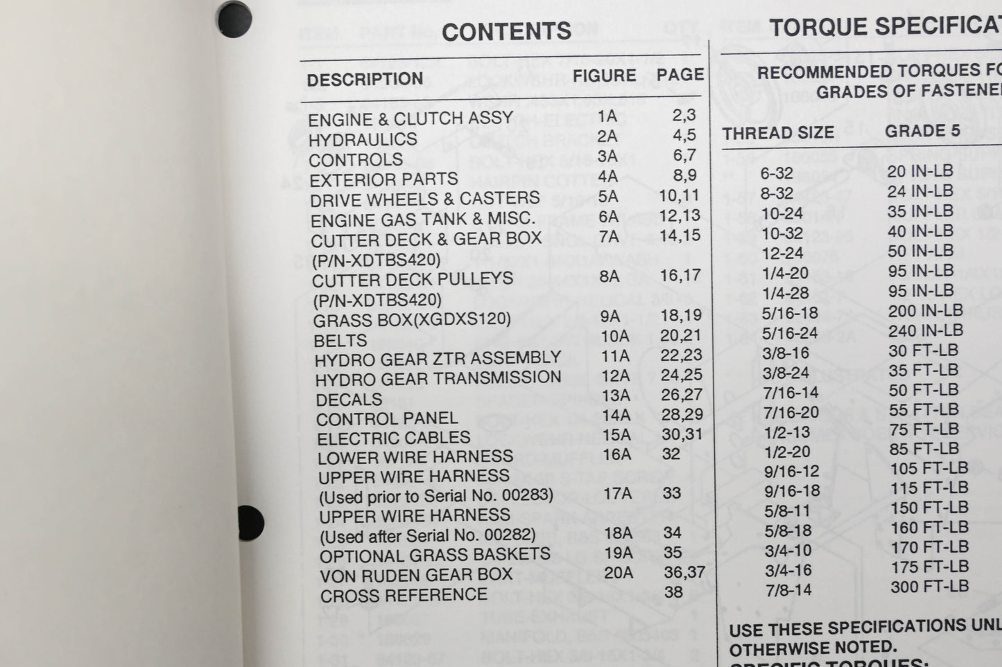 Bob-Cat 188051 XT2000 Lynx Model Mower Parts Manual