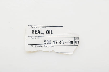 New OEM Husqvarna 532 17 46-98, 532174698 Oil Seal NOS