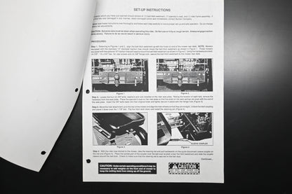 Bunton B9237 BH3661RA Rider Attachment Operator's Parts Manual