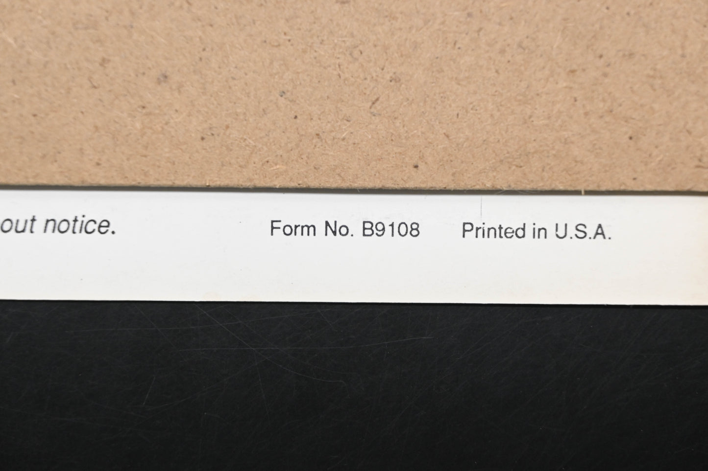 Bunton B9108 36" - 61" Self Propelled Mower Parts Manual